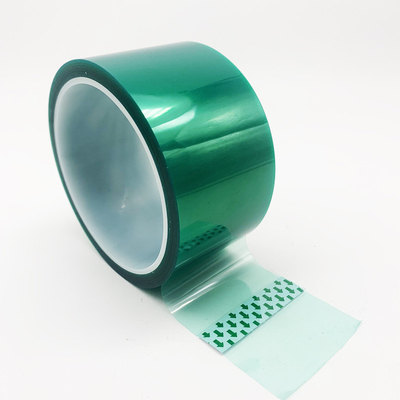 Hochtemperatur-hitzebeständiges grünes grünes PET-Silikon-Klebeband